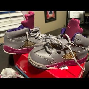 Toddler 7C Retro Jordan 5s